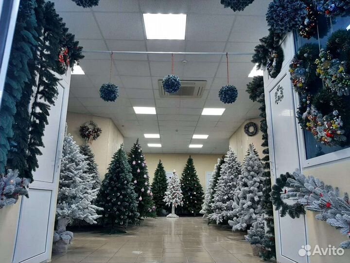 Елка ель искуственная литая опт, розница