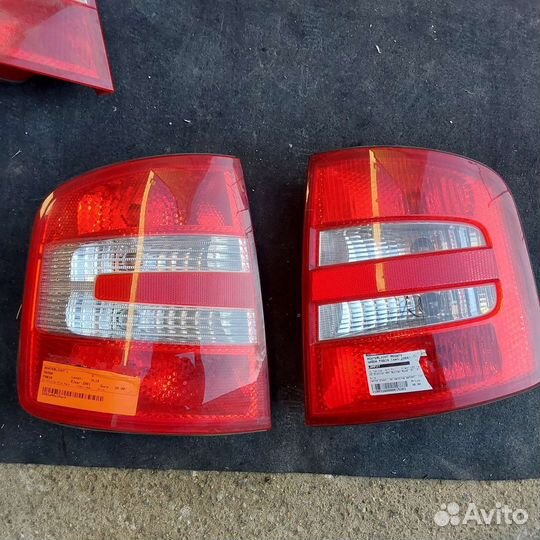 Skoda fabia задний левый правый фонарь
