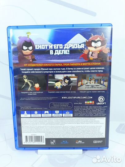 Диск PS4 South Park The Fractured But Whole б/у