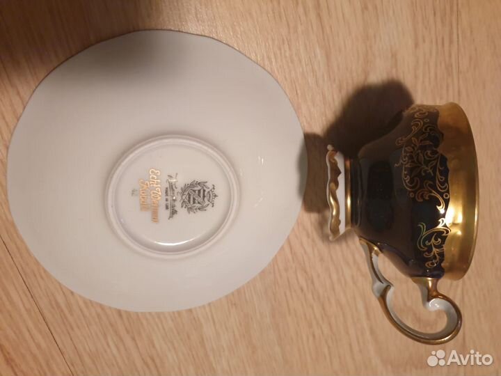 Набор кофейных мокко пар ювел кобальт Weimar