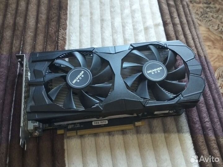 Видеокарта AMD radeon rx580 8gb 2048sp 256BIT