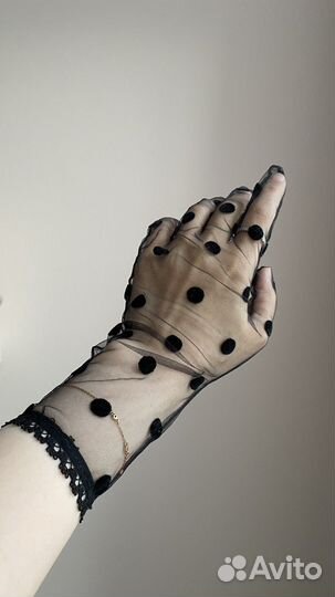 Перчатки в сеточку