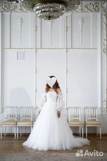 Свадебное платье (42 размер)