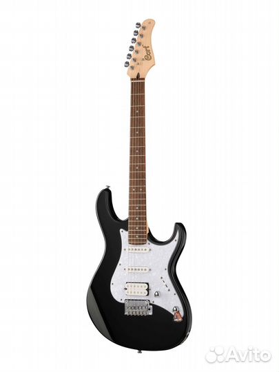 G250-BK G Series Электрогитара, черная, Cort