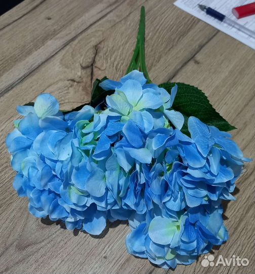 Искусственные цветы гортензия