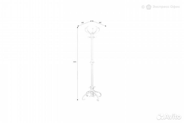 Вешалка напольная В 2Н 6769