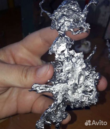 Выливание свинцом-снятие -чистка от негатива