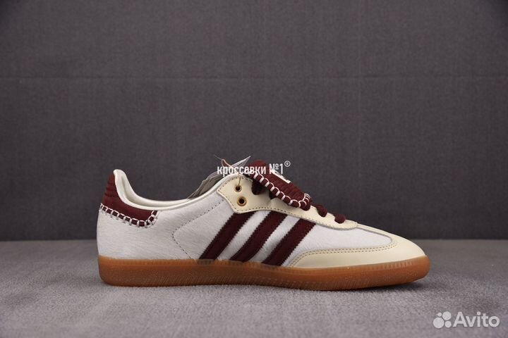 Adidas Samba Wales Bonner Pony Tonal Cream White