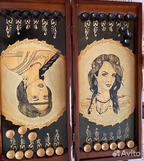 Нарды ручной работы