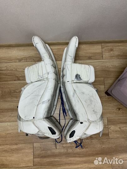 Вратарские щитки ccm ef860 р-р 34+3