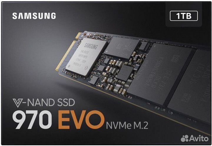 SSD Samsung 860, 870, 970 1TB новый