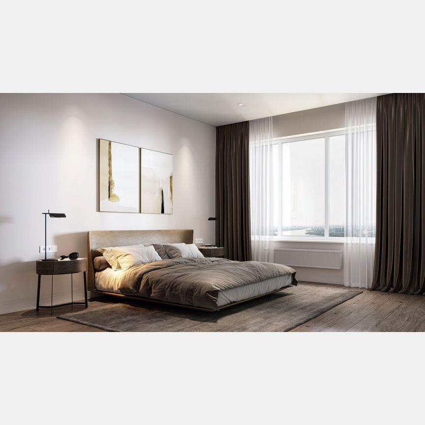 3-к. квартира, 76 м², 24/47 эт.