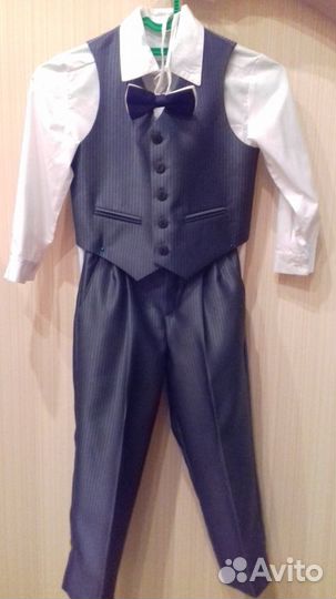 Детский комлект для мальчика(тройка), рост 104-110
