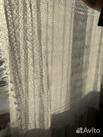 Пуховый платок шаль