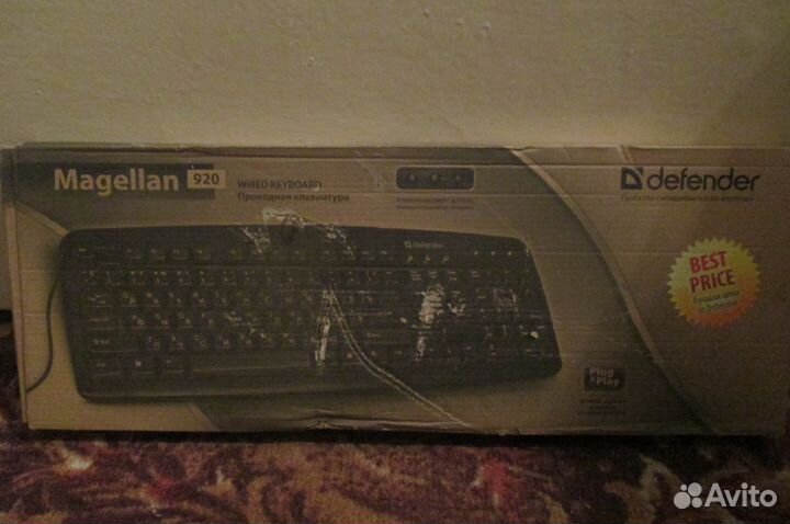 Клавиатуры, мышь. Новые б/у Defender, Asus, Zignum