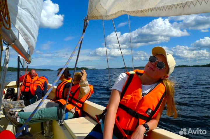 Поход под парусом по Ладоге, 7 дней