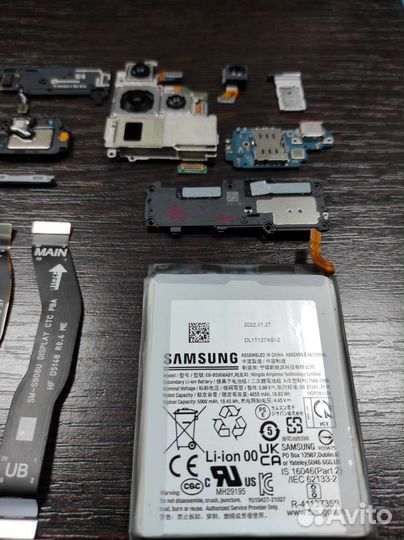 Запчасти Samsung S22 Ultra s908