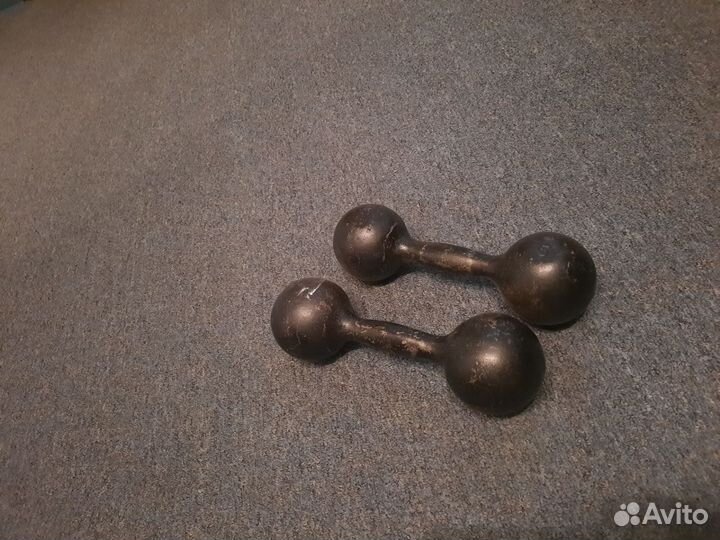 Гантели чугунные 5кг