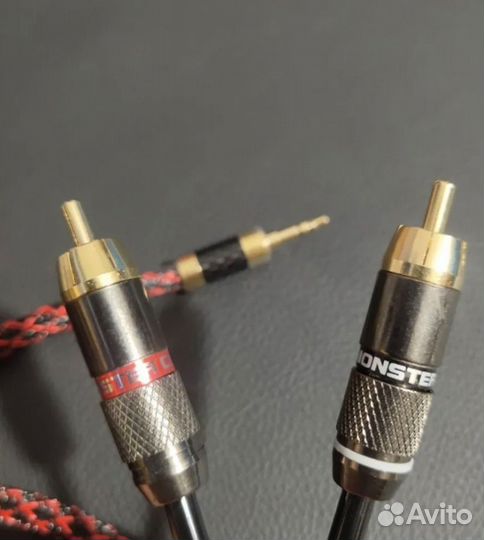 Аудио кабель Monster AUX 3,5 мм на 2 RCA