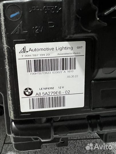 Фара на BMW X7