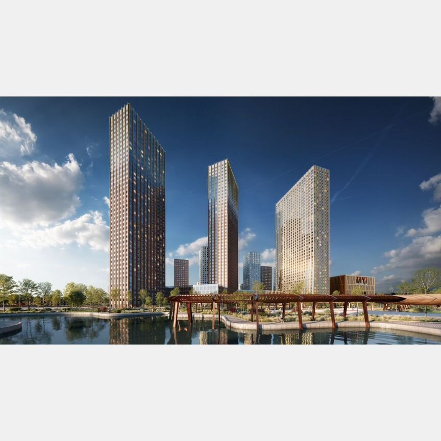 2-к. квартира, 64,2 м², 11/43 эт.