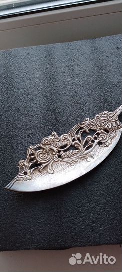 Лопатка для торта металл СССР 70 годы