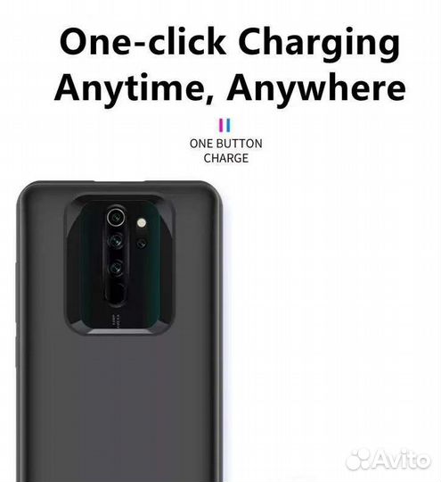 Чехол зарядка на Redmi note 8 pro