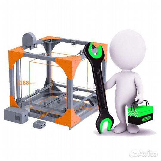 Настройка, ремонт 3Д принтеров