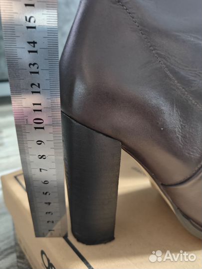 Ботильоны натуральная кожа демисезонные 39-40