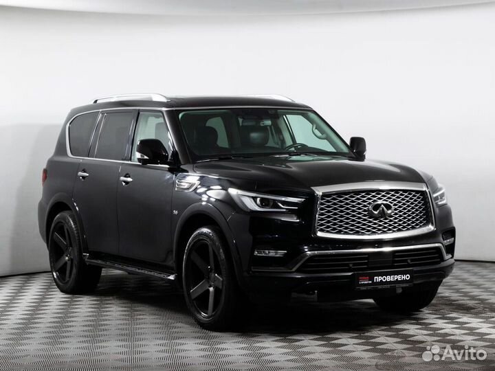 Infiniti QX80 5.6 AT, 2018, 65 000 км