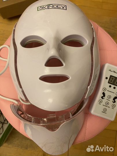 Светодиодная маска для лица и шеи