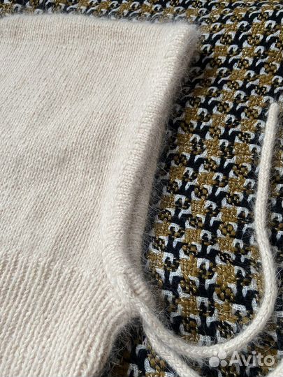 Капор из пуха норки (капюшон)