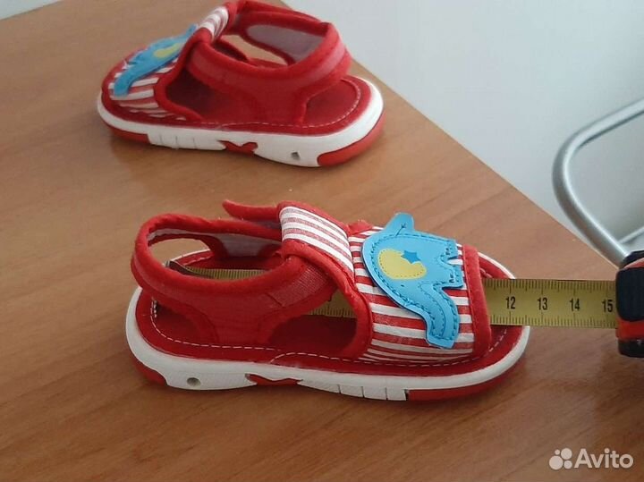 Босоножки тканевые