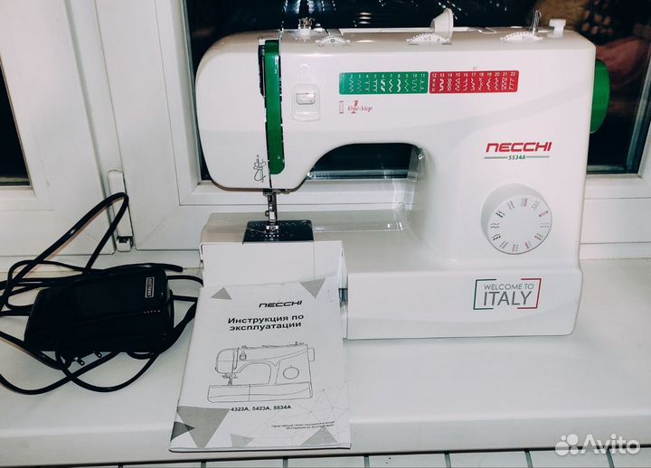 Швейная машина necchi 5534 a