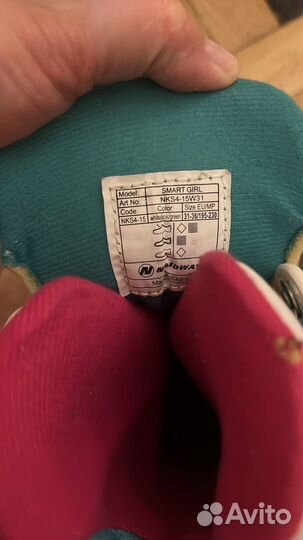 Коньки детские nordway 31-36