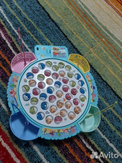 Игрушка-рыбалка на ловкость