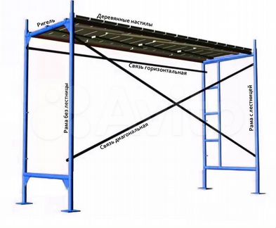 Леса строительные секция