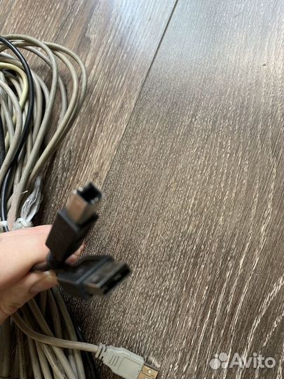 Кабель USB 2.0 A - USB 2.0 1,8м