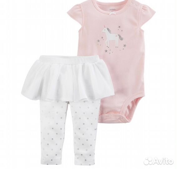 Комплект Carters из боди и штанов