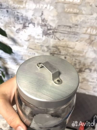 Банка для сыпучих стеклянная IKEA
