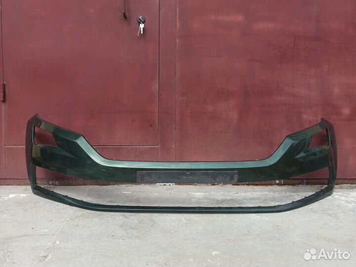 Бампер передний Skoda Kodiaq, оригинал, б/у