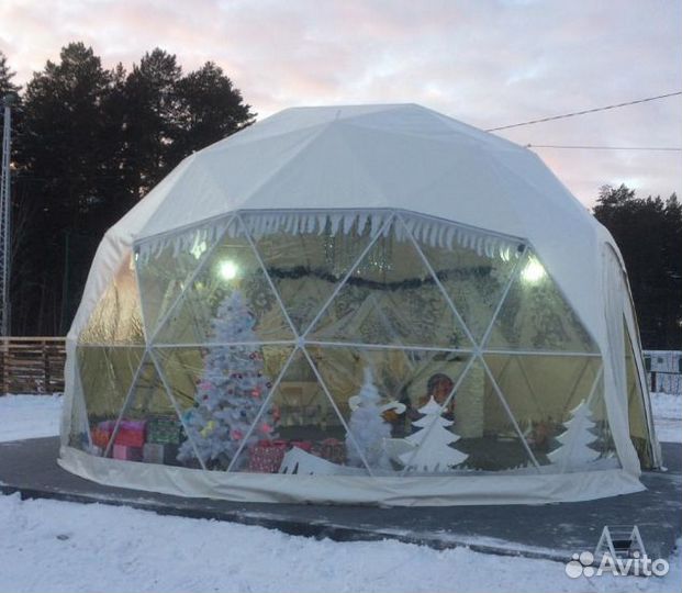 Глэмпинг-экокемпинг шатер