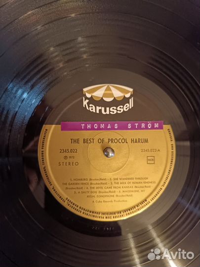 Винил The Best of Procol Harum LP