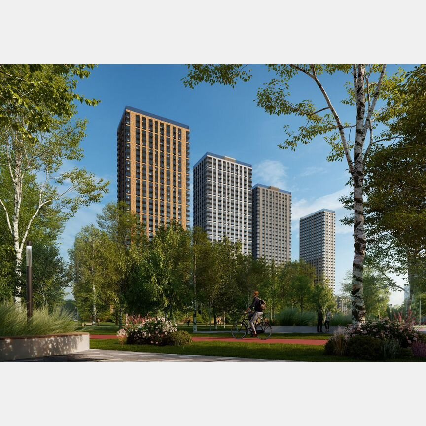 3-к. квартира, 92,4 м², 22/35 эт.