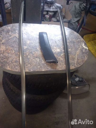 Хром на крышу Mercedes Benz W124