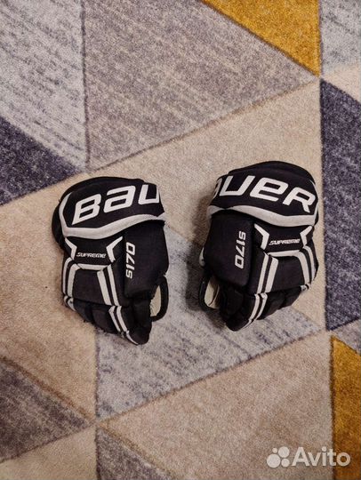 Краги хоккейные bauer s 20cm