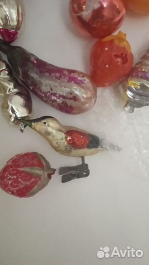 Елочные игрушки СССР в реставрацию