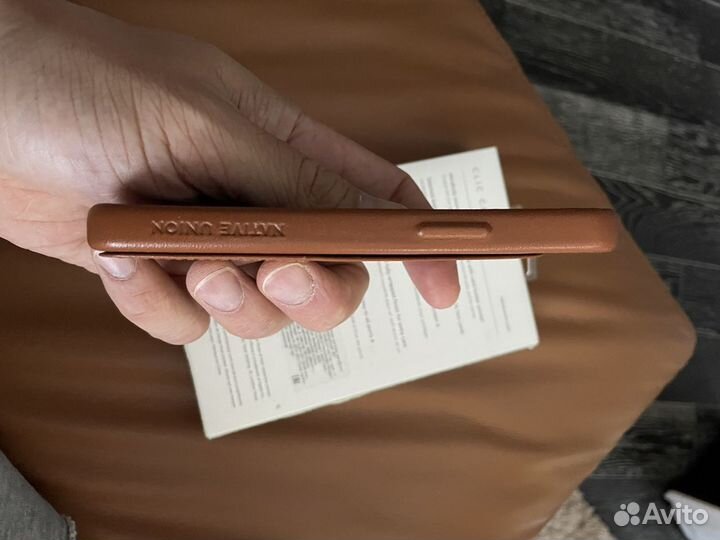 Чехол кожаный native union для iPhone 12 mini