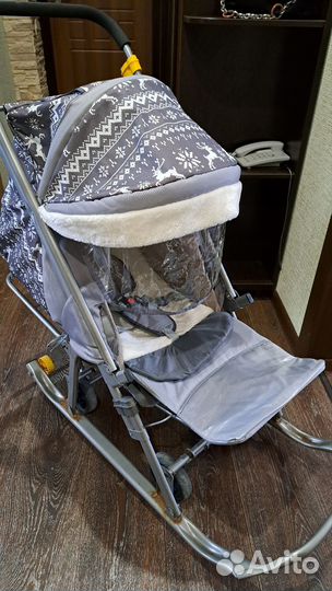 Коляска санки