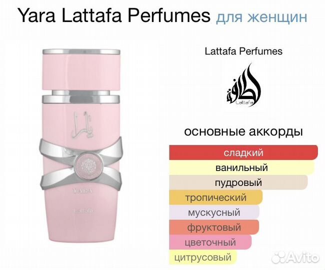 Lattafa yara масляные разливные